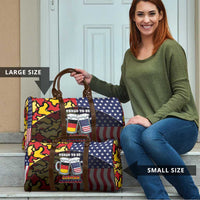 Germany American Heritage Month Travel Bag Beer Funny Style - Wonder Print Shop