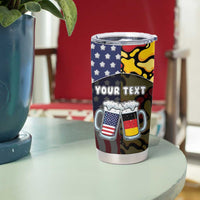 Personalized Germany American Heritage Month Tumbler Cup Beer Funny Style - Wonder Print Shop