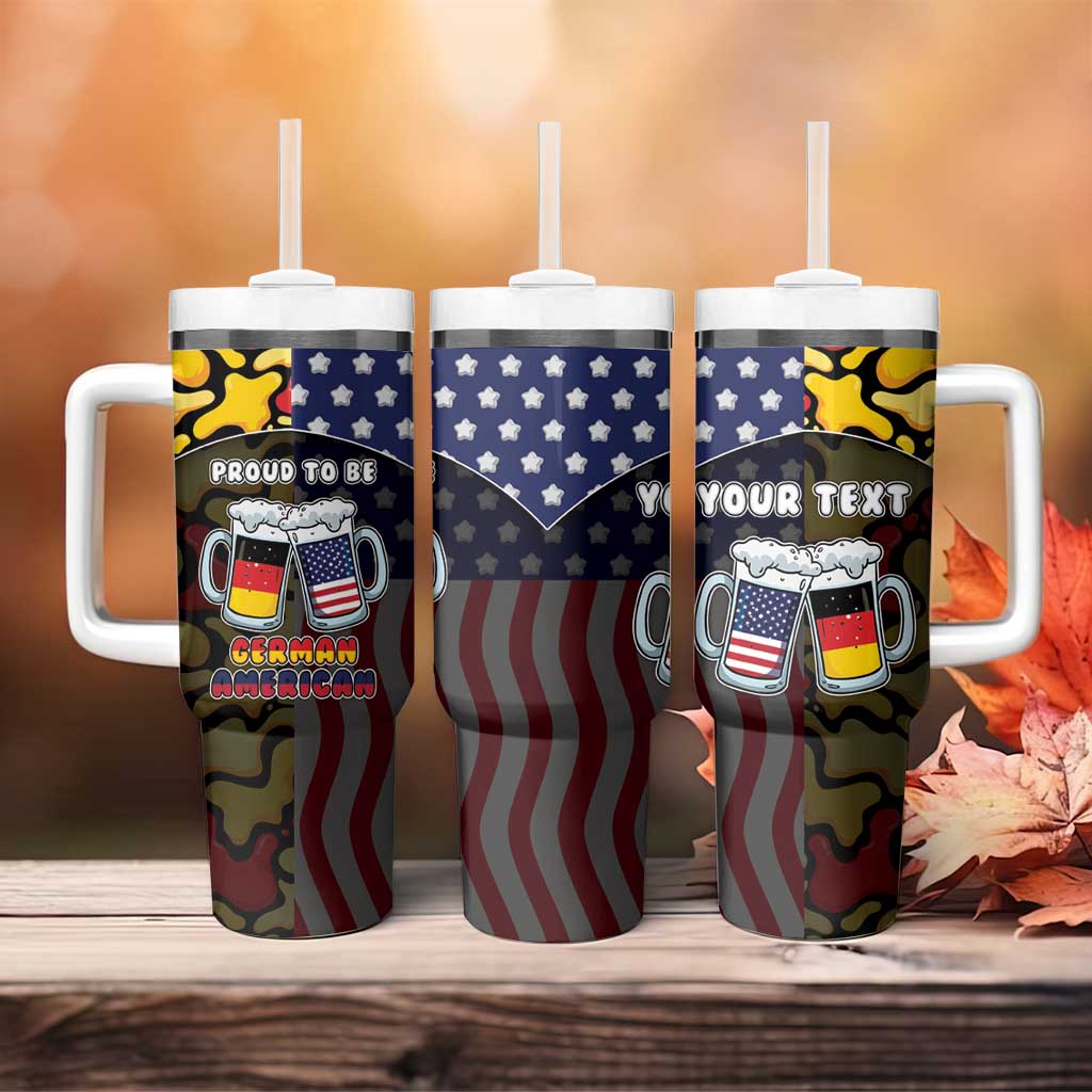 Personalized Germany American Heritage Month Tumbler With Handle Beer Funny Style - Wonder Print Shop