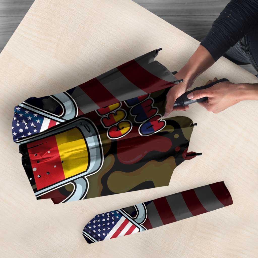 Germany American Heritage Month Umbrella Beer Funny Style - Wonder Print Shop