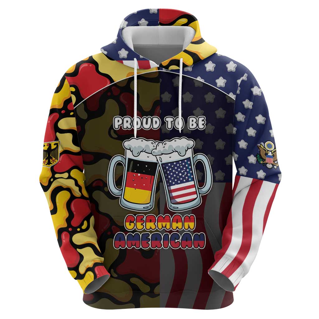 Personalized Germany American Heritage Month Zip Hoodie Beer Funny Style - Wonder Print Shop