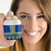 Ukraine Vyshyvanka Motif AirPods Case Ukrainian Coat Of Arms Rose Patterns - Wonder Print Shop