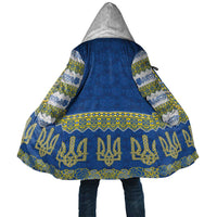 Ukraine Vyshyvanka Motif Cloak Ukrainian Coat Of Arms Rose Patterns - Wonder Print Shop