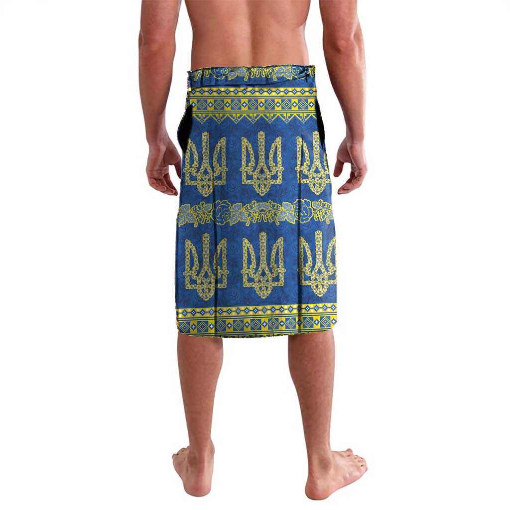 Ukraine Vyshyvanka Motif Lavalava Ukrainian Coat Of Arms Rose Patterns - Wonder Print Shop