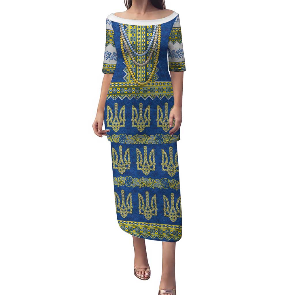 Ukraine Vyshyvanka Motif Puletasi Ukrainian Coat Of Arms Rose Patterns - Wonder Print Shop