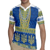 Ukraine Vyshyvanka Motif Rugby Jersey Ukrainian Coat Of Arms Rose Patterns - Wonder Print Shop