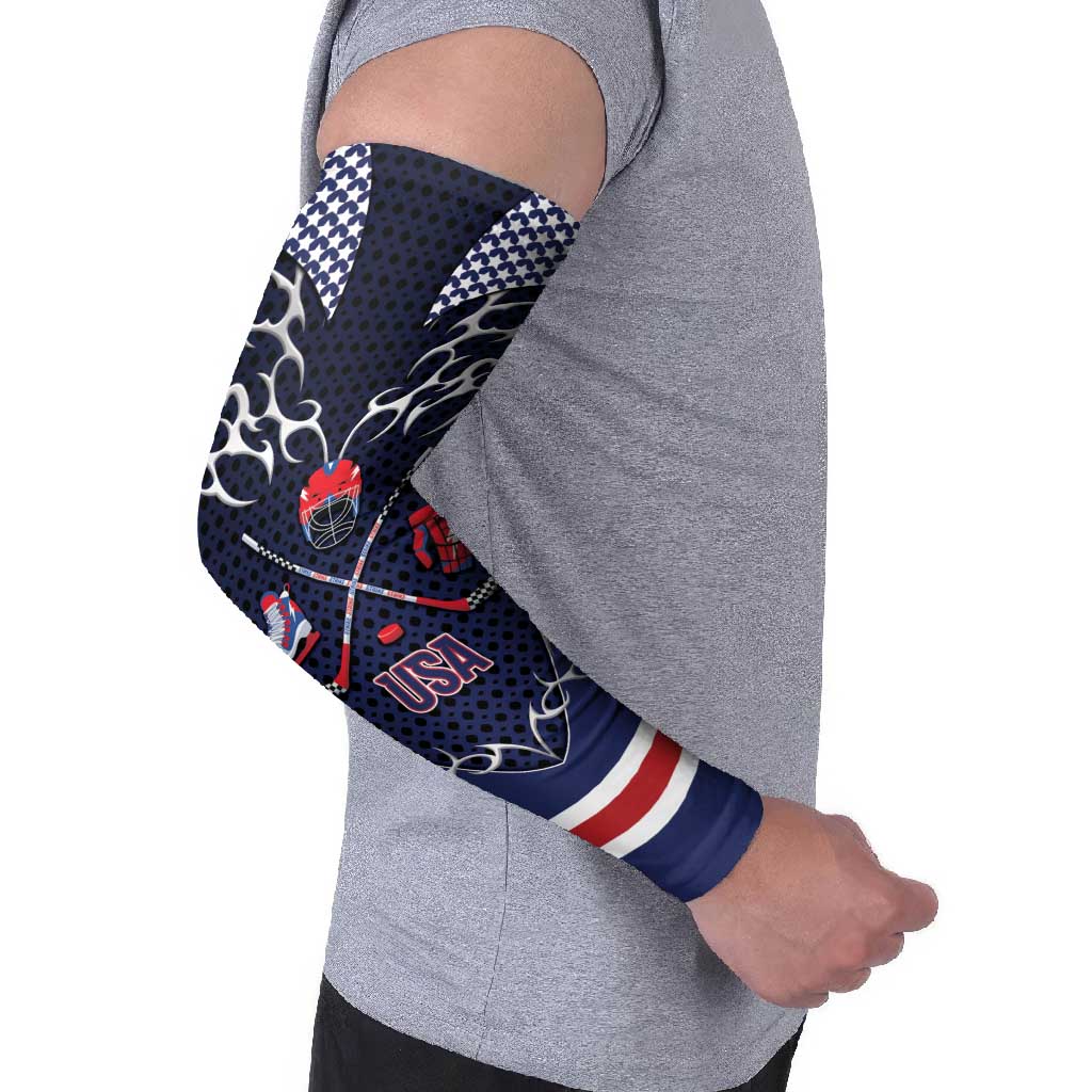 Custom USA Ice Hockey Arm Sleeves United Ice Power