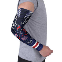 Custom USA Ice Hockey Arm Sleeves United Ice Power