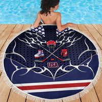 USA Ice Hockey Beach Blanket United Ice Power