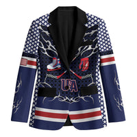 Custom USA Ice Hockey Blazer United Ice Power