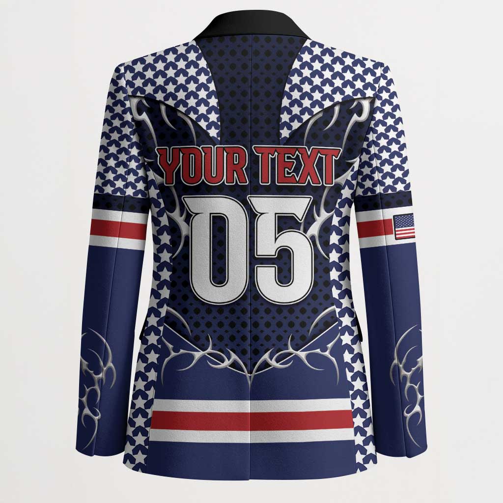 Custom USA Ice Hockey Blazer United Ice Power