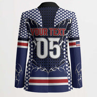 Custom USA Ice Hockey Blazer United Ice Power
