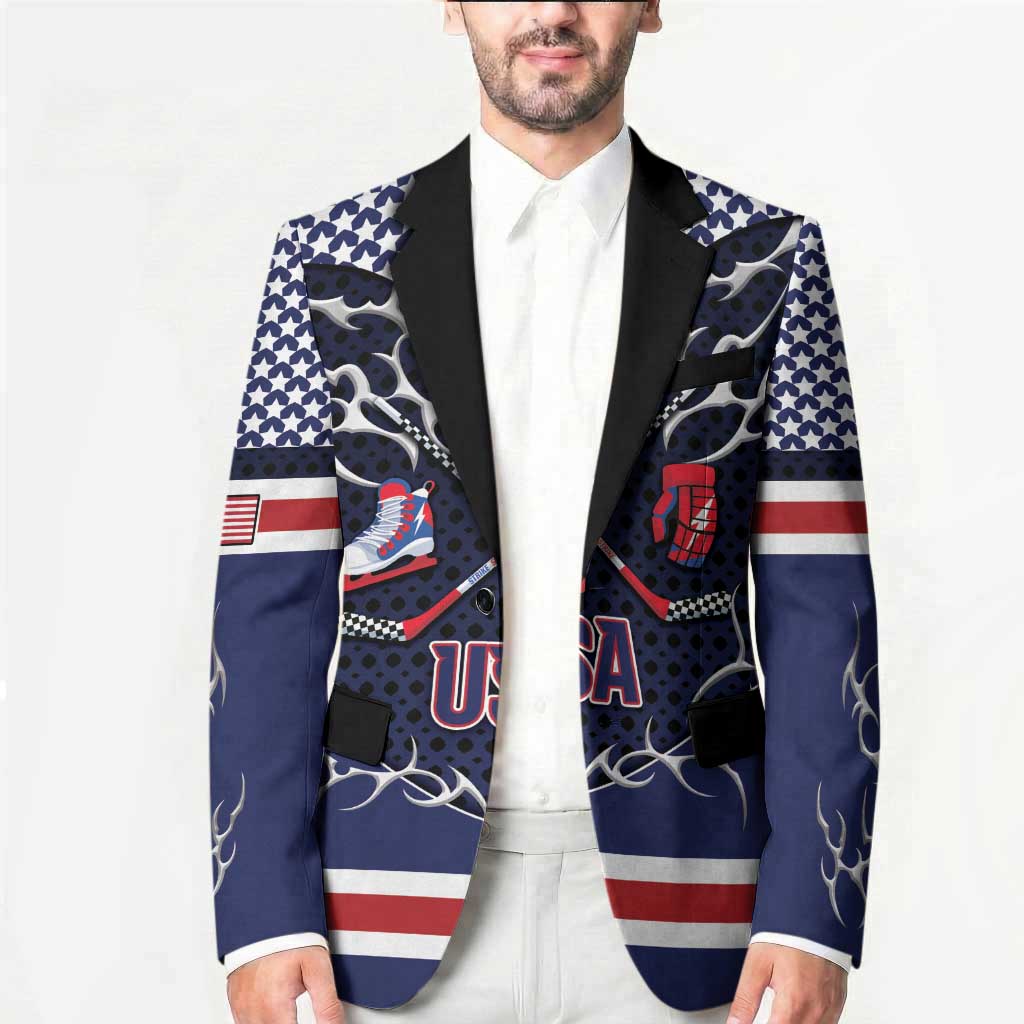Custom USA Ice Hockey Blazer United Ice Power