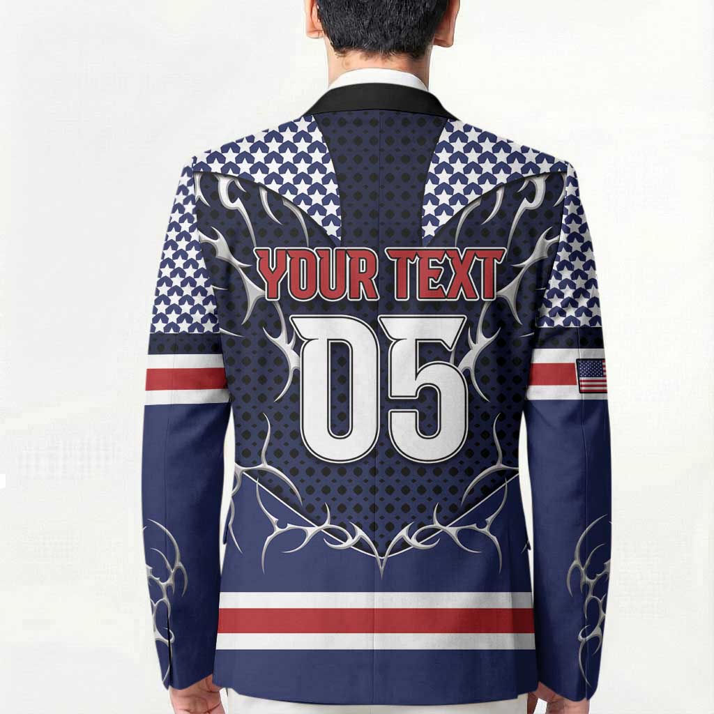 Custom USA Ice Hockey Blazer United Ice Power