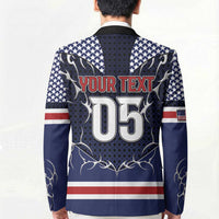Custom USA Ice Hockey Blazer United Ice Power