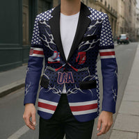 Custom USA Ice Hockey Blazer United Ice Power