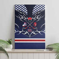 USA Ice Hockey Canvas Wall Art United Ice Power