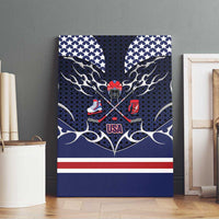 USA Ice Hockey Canvas Wall Art United Ice Power
