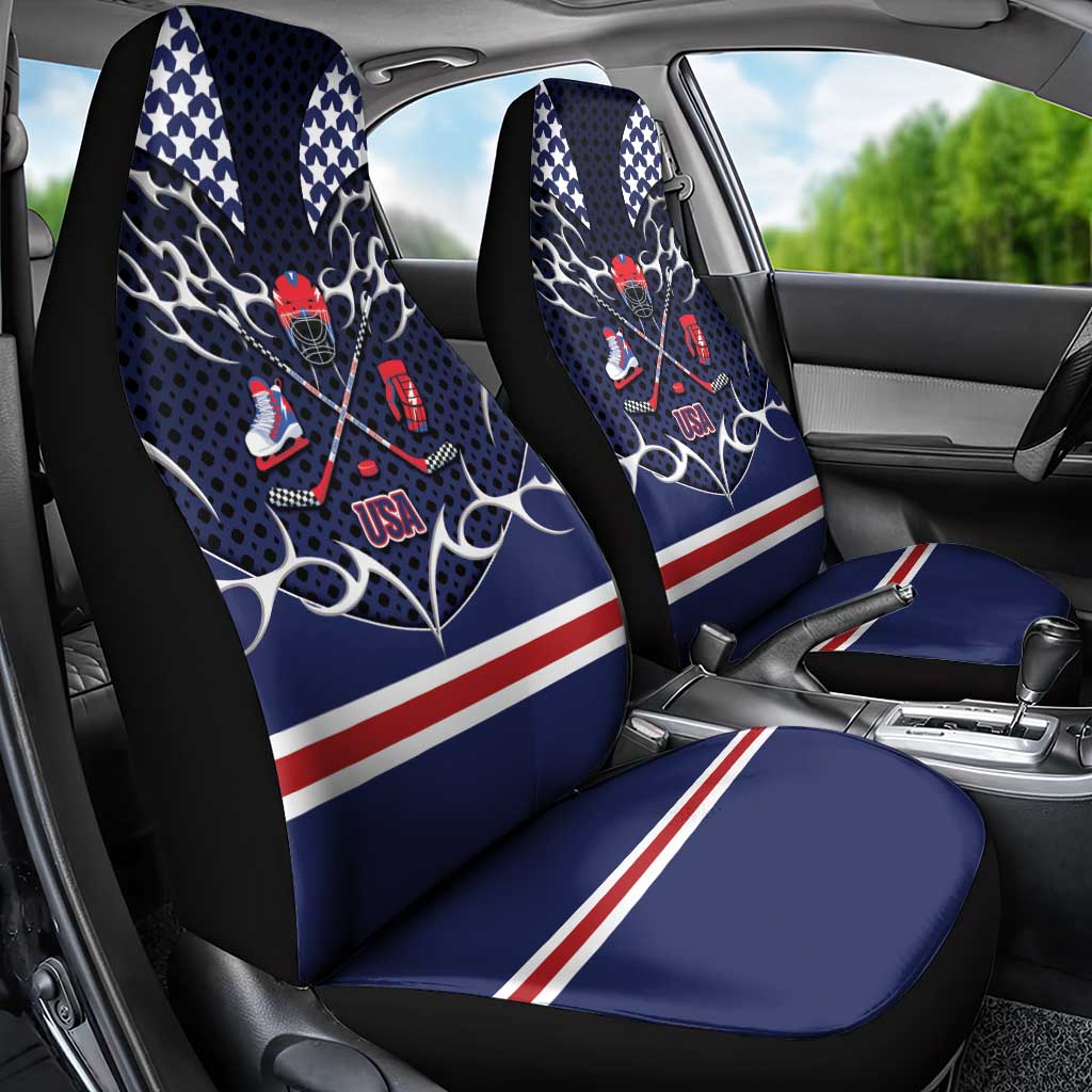 USA Ice Hockey Car Seat Cover United Ice Power