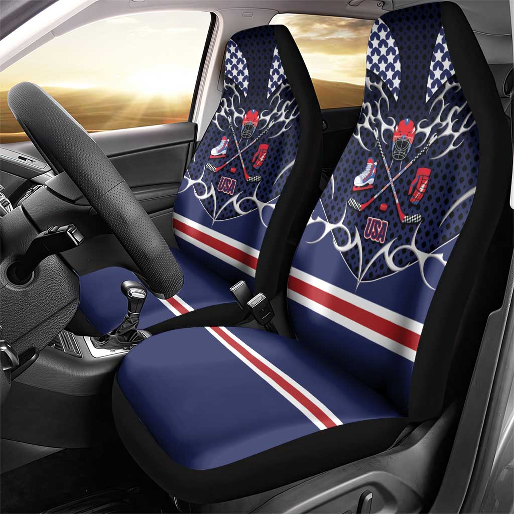 USA Ice Hockey Car Seat Cover United Ice Power