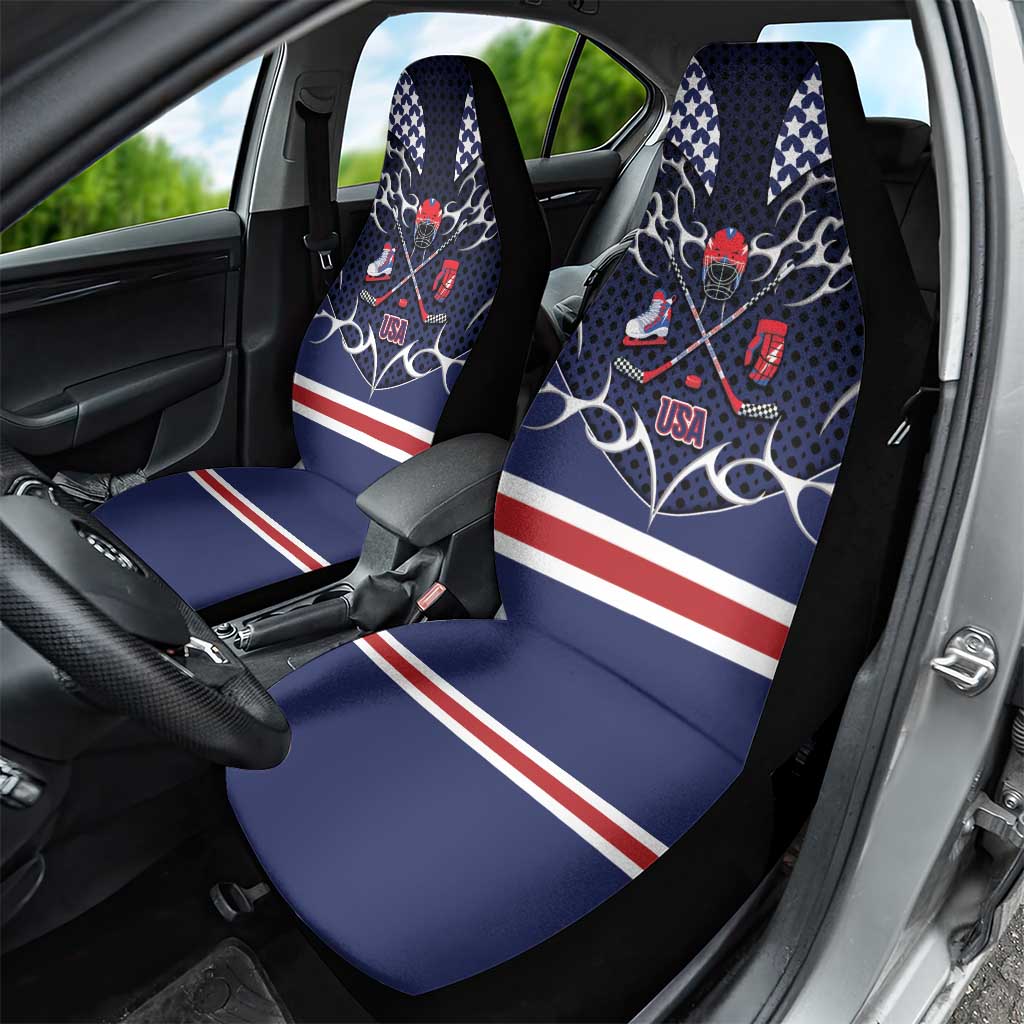 USA Ice Hockey Car Seat Cover United Ice Power