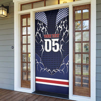 Custom USA Ice Hockey Door Cover United Ice Power
