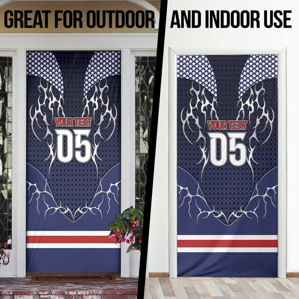 Custom USA Ice Hockey Door Cover United Ice Power