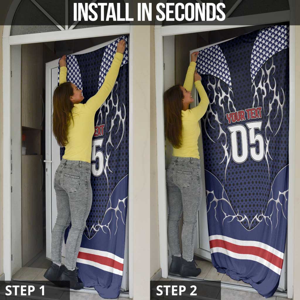 Custom USA Ice Hockey Door Cover United Ice Power