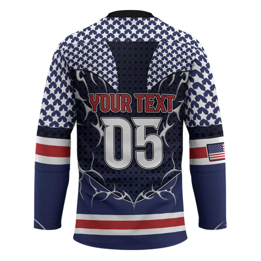 Custom USA Ice Hockey Hockey Jersey United Ice Power