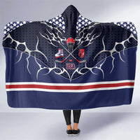 USA Ice Hockey Hooded Blanket United Ice Power