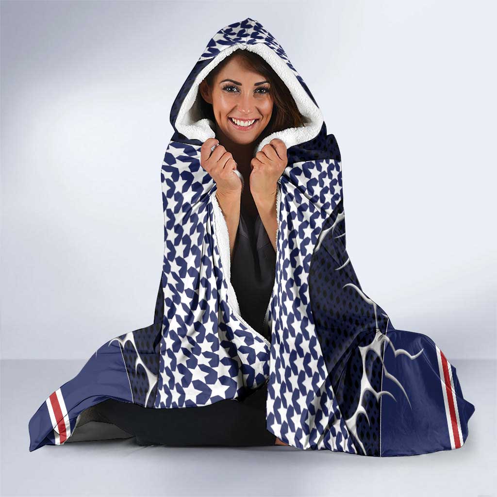 USA Ice Hockey Hooded Blanket United Ice Power
