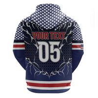 Custom USA Ice Hockey Hoodie United Ice Power