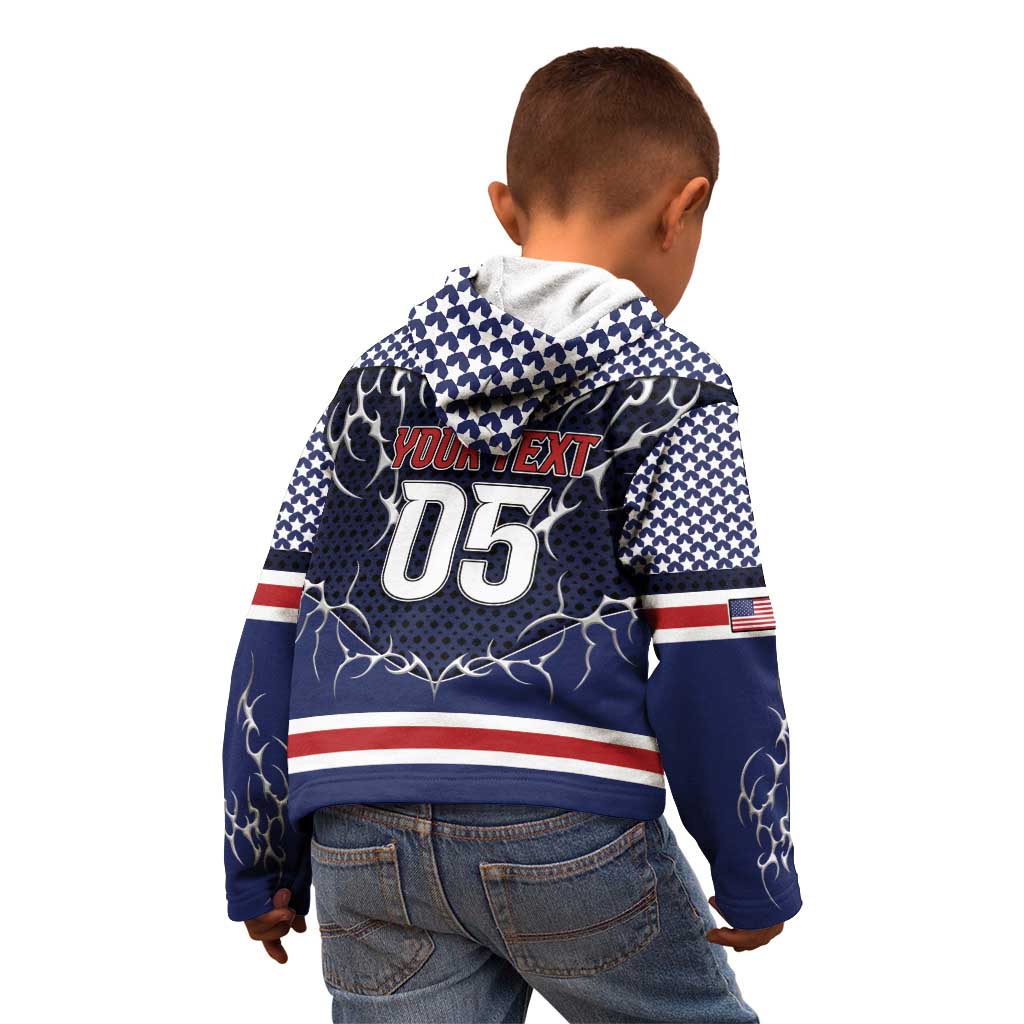 Custom USA Ice Hockey Kid Hoodie United Ice Power