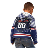 Custom USA Ice Hockey Kid Hoodie United Ice Power