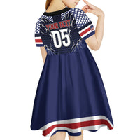Custom USA Ice Hockey Kid Short Sleeve Dress United Ice Power