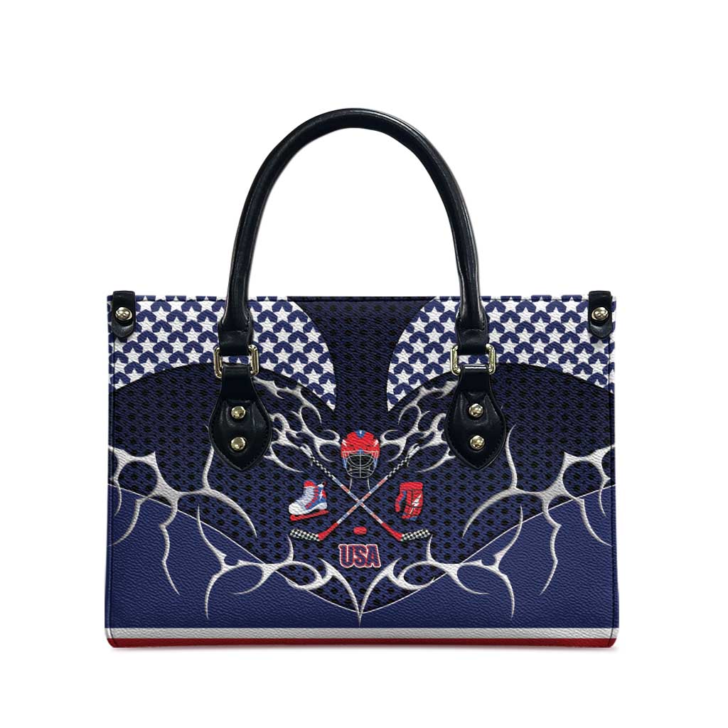 USA Ice Hockey Leather Bag United Ice Power