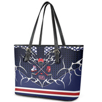 USA Ice Hockey Leather Tote Bag United Ice Power