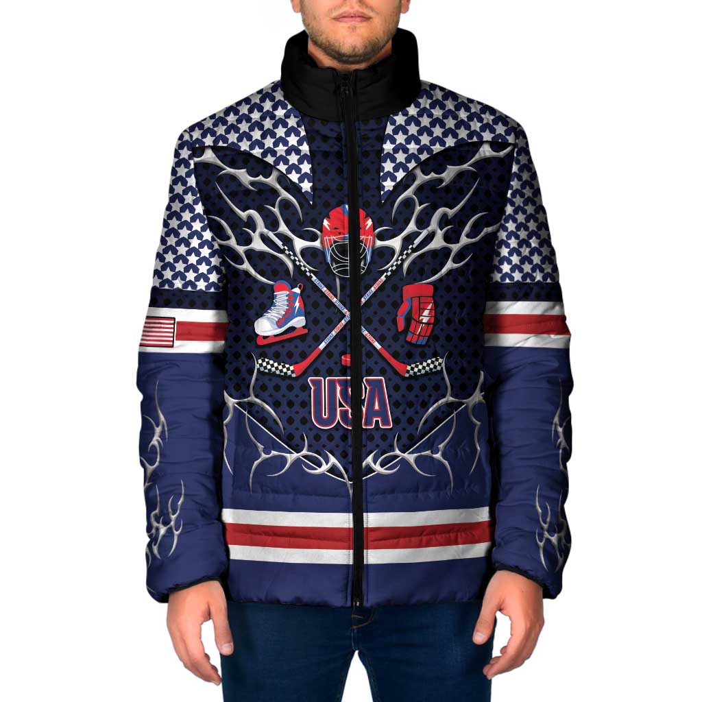 Custom USA Ice Hockey Padded Jacket United Ice Power