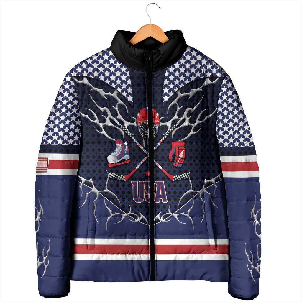 Custom USA Ice Hockey Padded Jacket United Ice Power