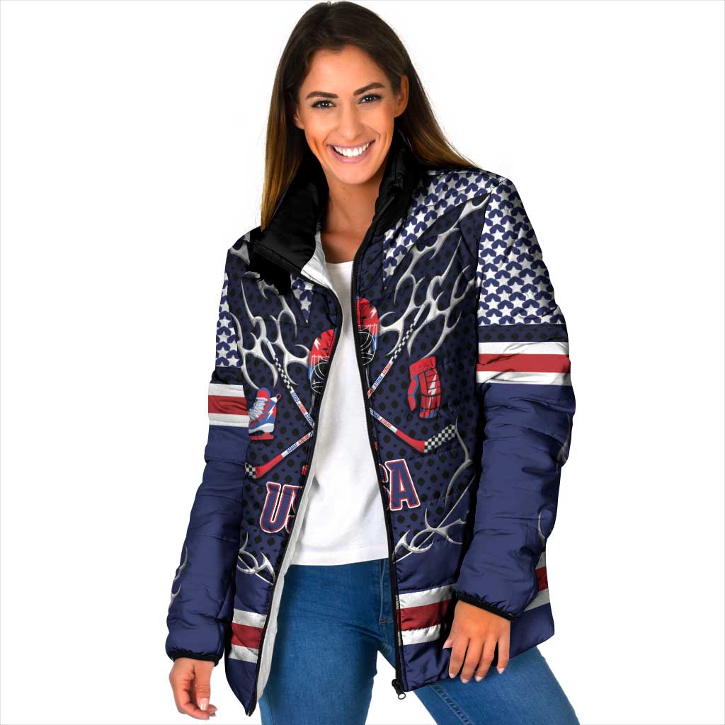 Custom USA Ice Hockey Padded Jacket United Ice Power