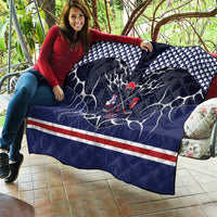 USA Ice Hockey Quilt United Ice Power