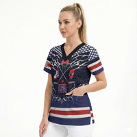 Custom USA Ice Hockey Scrub Top United Ice Power
