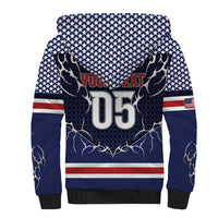 Custom USA Ice Hockey Sherpa Hoodie United Ice Power