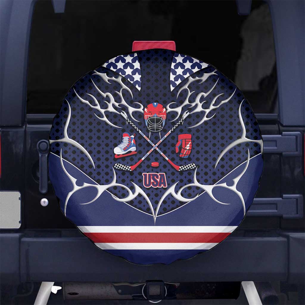 USA Ice Hockey Spare Tire Cover United Ice Power