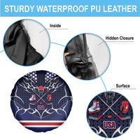 USA Ice Hockey Spare Tire Cover United Ice Power