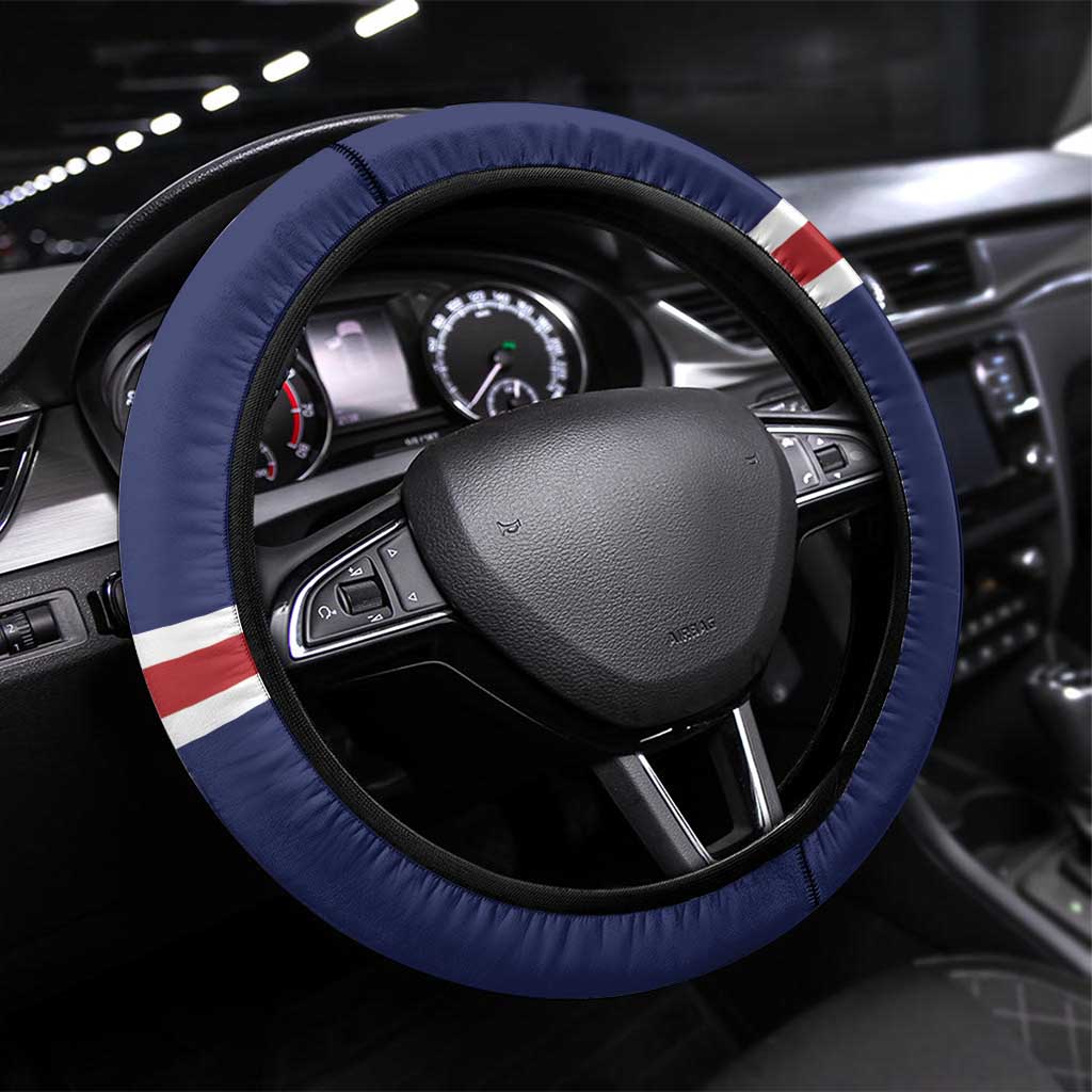 USA Ice Hockey Steering Wheel Cover United Ice Power