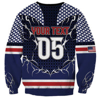 Custom USA Ice Hockey Sweatshirt United Ice Power