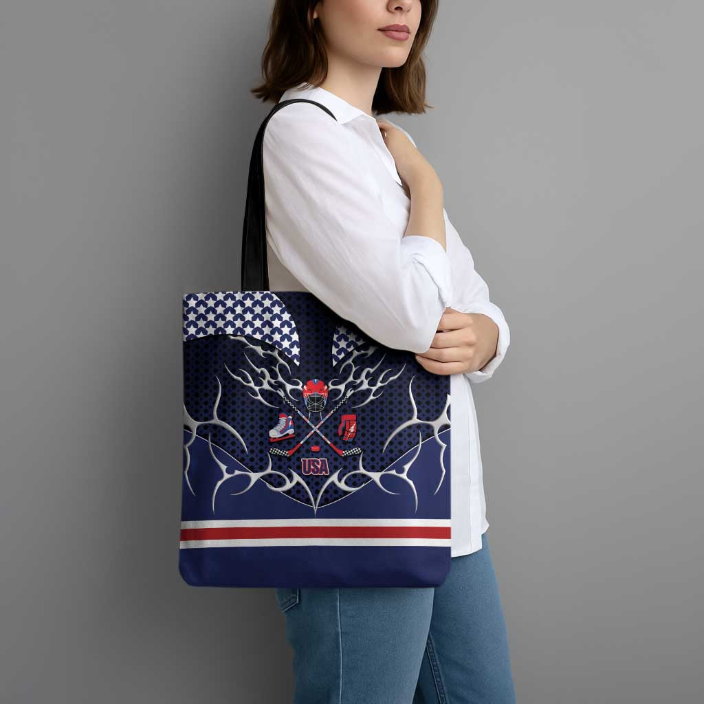 USA Ice Hockey Tote Bag United Ice Power