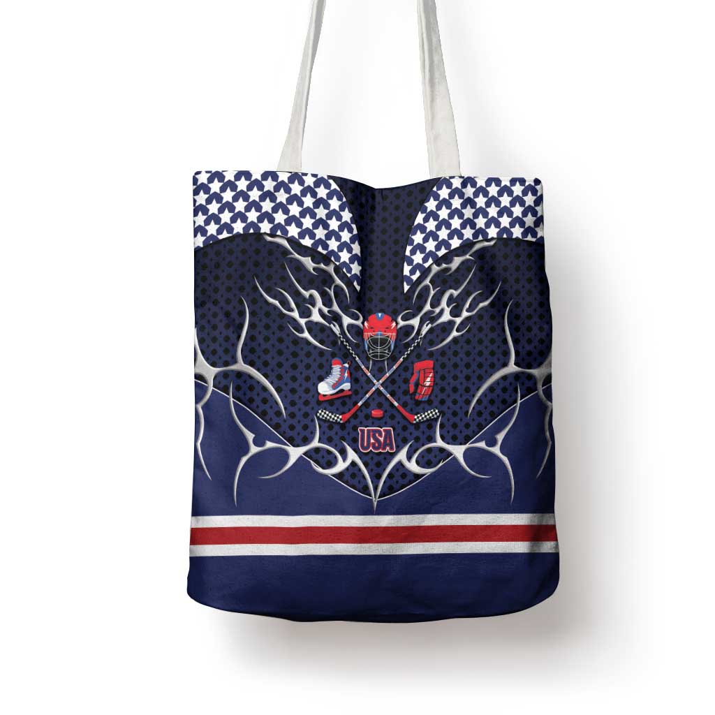 USA Ice Hockey Tote Bag United Ice Power