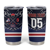 Custom USA Ice Hockey Tumbler Cup United Ice Power